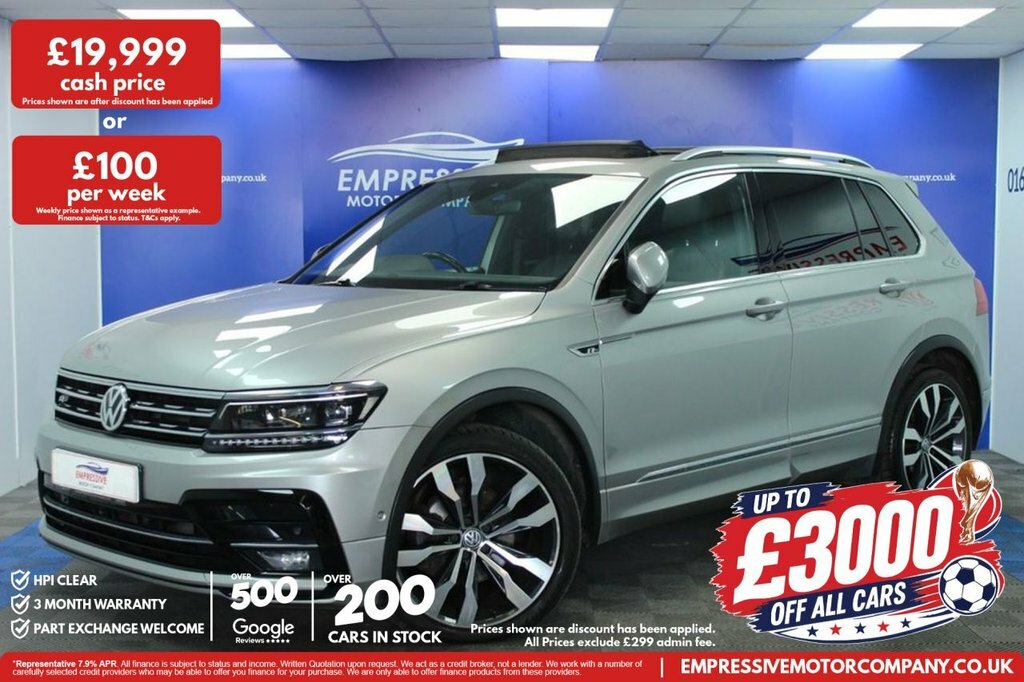 Volkswagen Tiguan 2L R-line Tech Silver