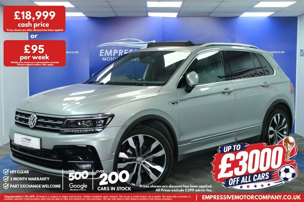 Volkswagen Tiguan 2L R-line Tech Silver