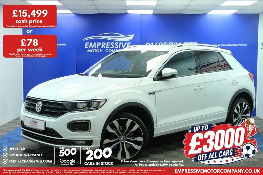 Volkswagen T-Roc 1.6L R-line White