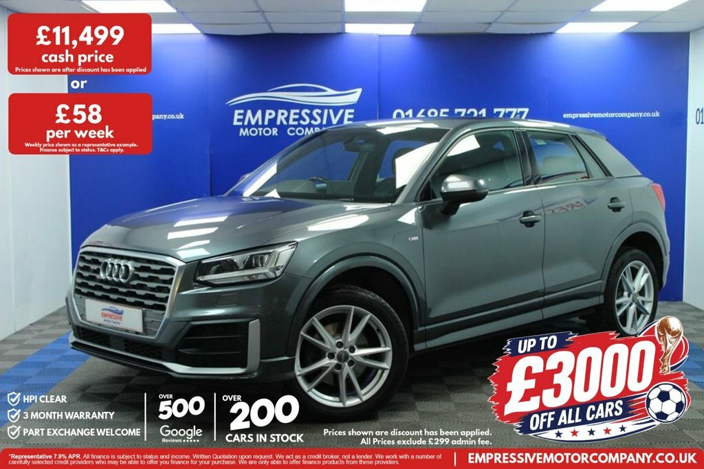 Audi Q2 1.6L S Line Grey