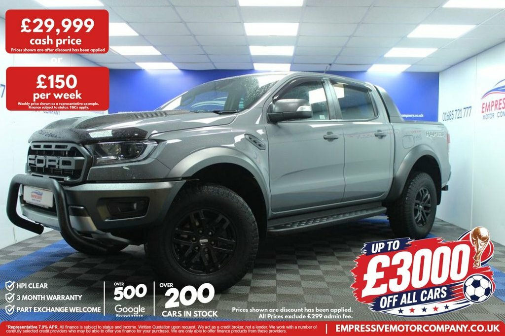 Ford Ranger 2L Raptor Grey