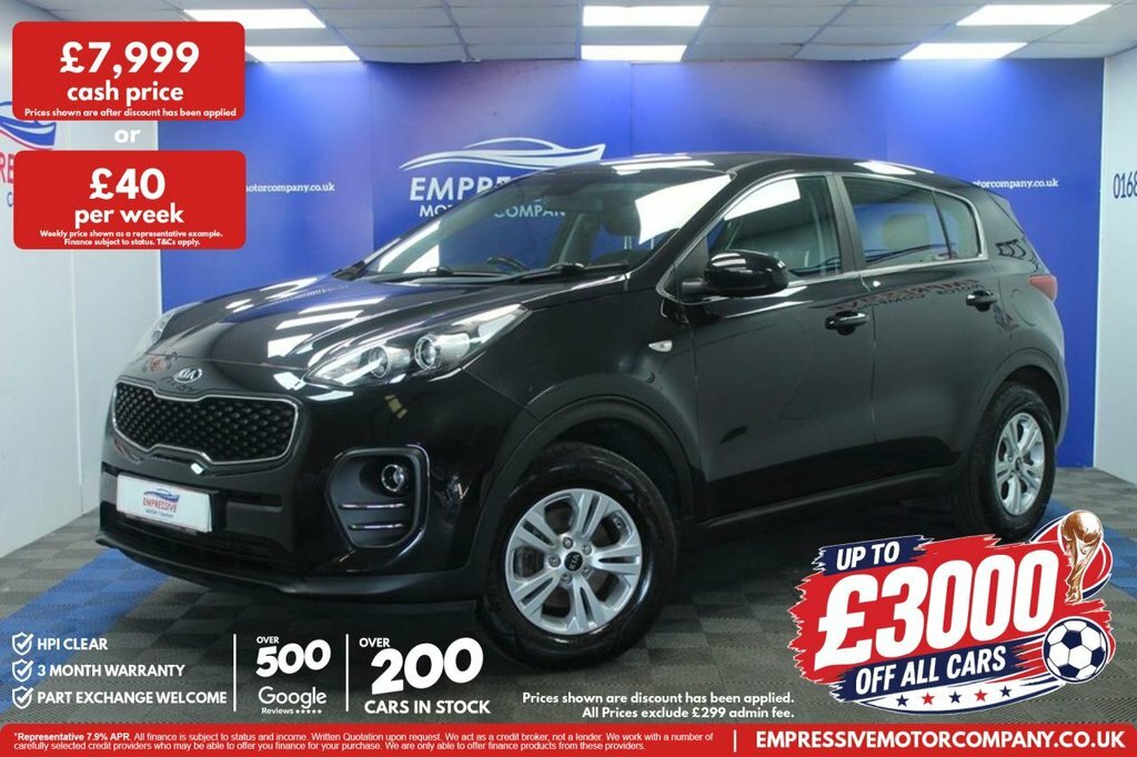 Kia Sportage 1.6L 1 Black