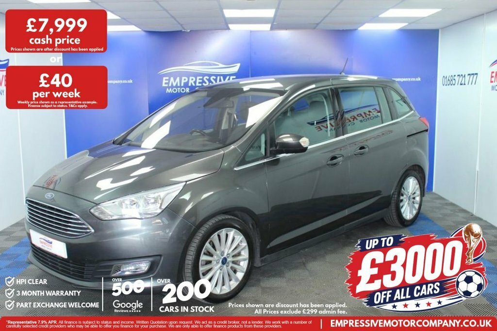 Ford Grand C-Max 1.5L Titanium Grey