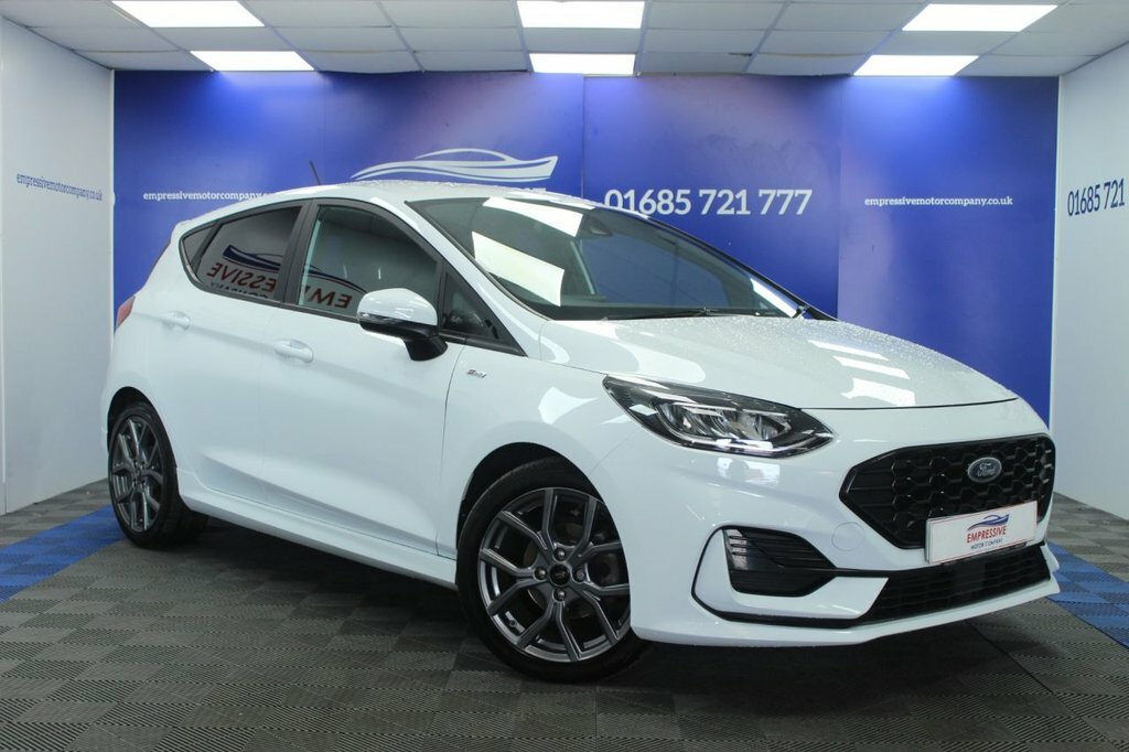 Ford Fiesta 1L St-line LA22DXP White #2