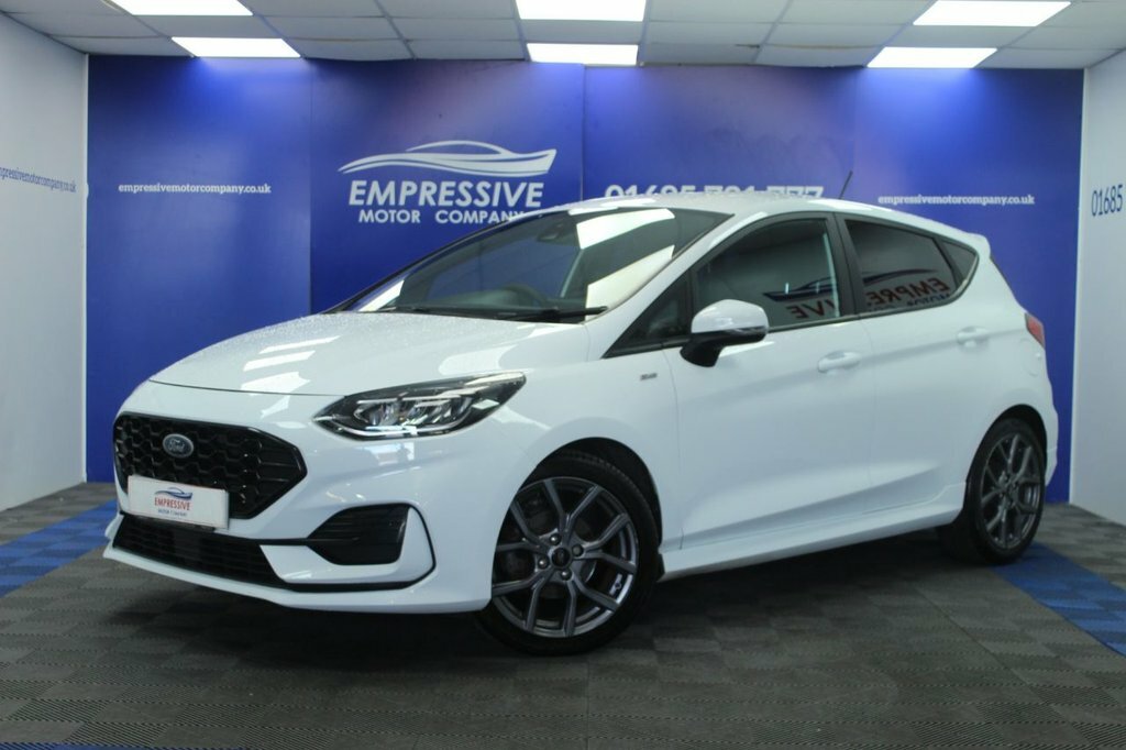 Ford Fiesta 1L St-line LA22DXP White #6
