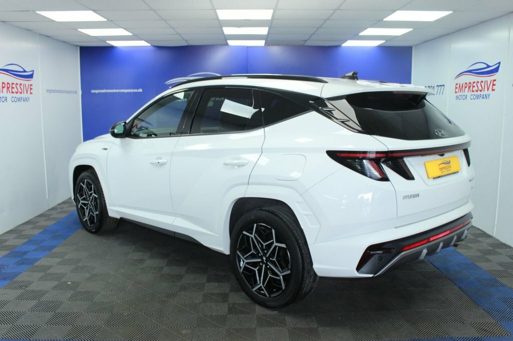 Hyundai Tucson 1.6L N Line DE71HHW White #6