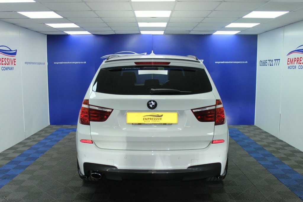 BMW X3 2.0 Xdrive20d M Sport 188 Bhp White #9