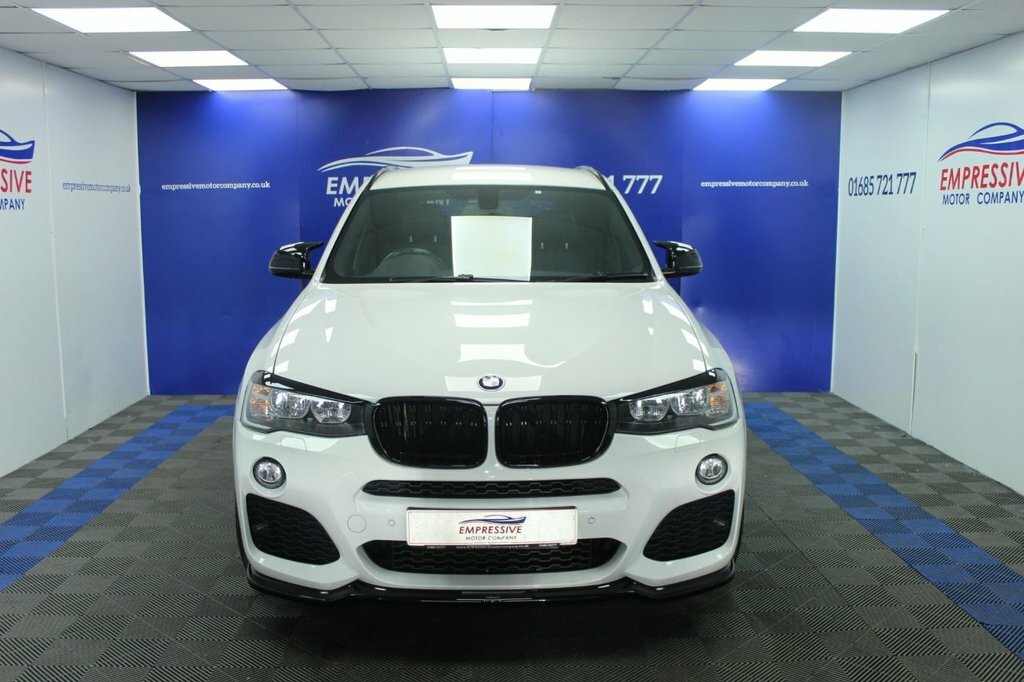 BMW X3 2.0 Xdrive20d M Sport 188 Bhp White #8