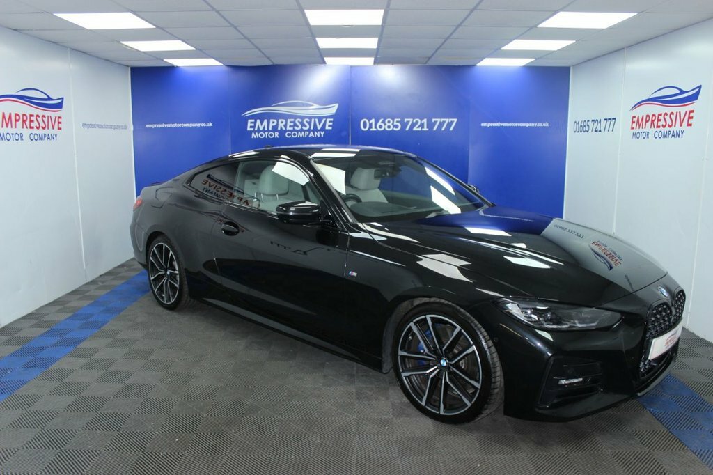 BMW 4 Series Gran Coupe 2L M Sport KE21JWU Black