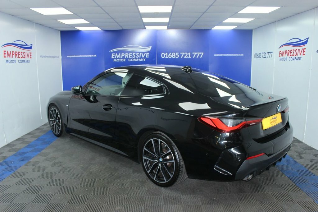 BMW 4 Series Gran Coupe 2L M Sport KE21JWU Black #2