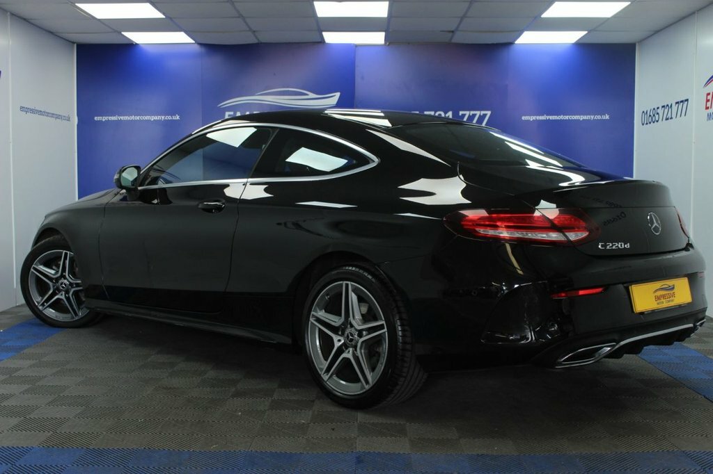 Mercedes-Benz C Class 2L Amg Line KU19TMX Black #3