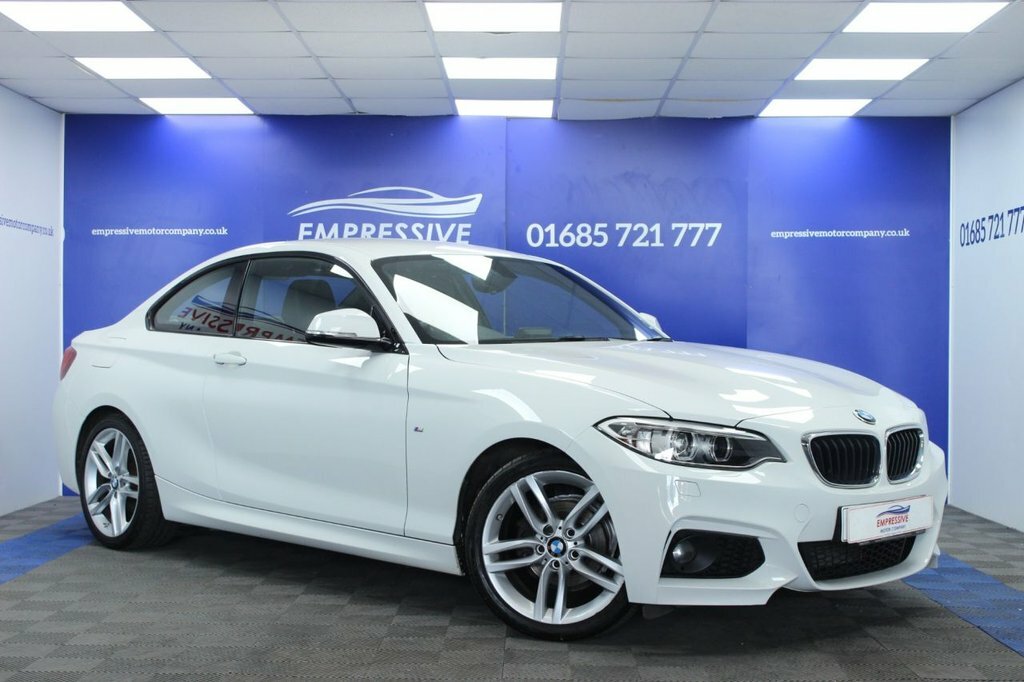 BMW 2 Series 2L 218D M Sport White
