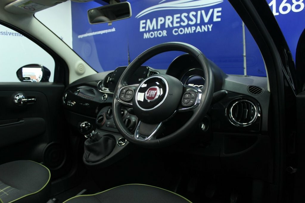 Fiat 500C 1.2L Lounge Black #4