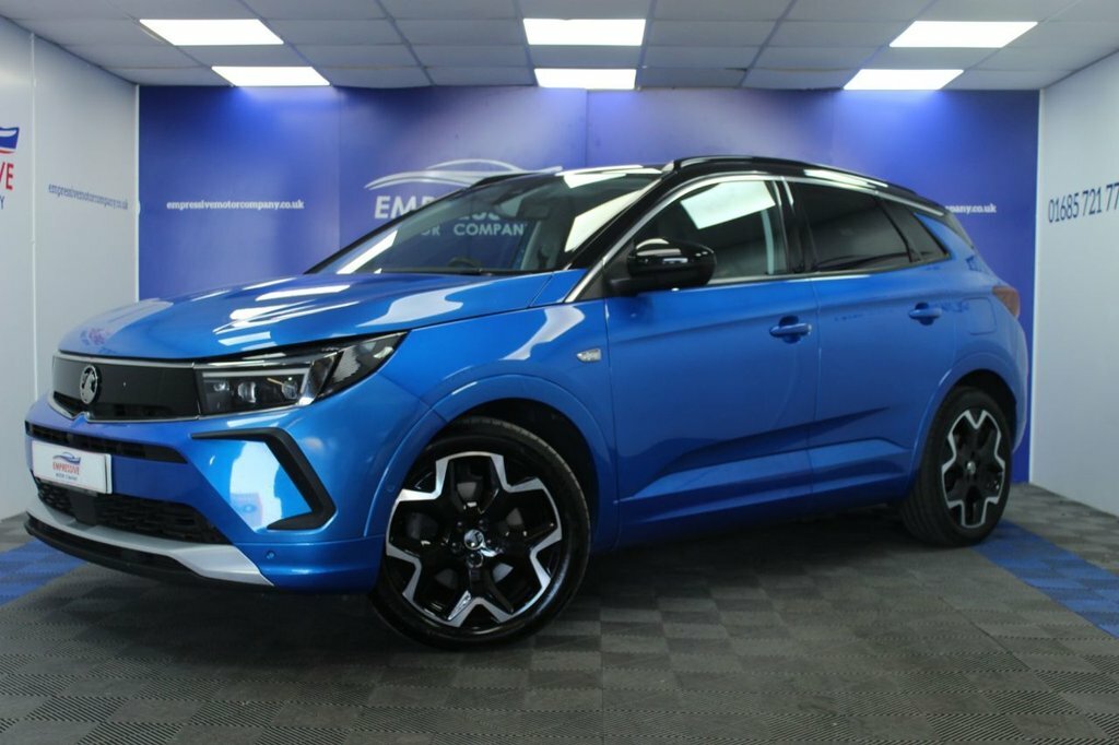 Vauxhall Grandland 1.6L Ultimate YF22UJL Blue #4