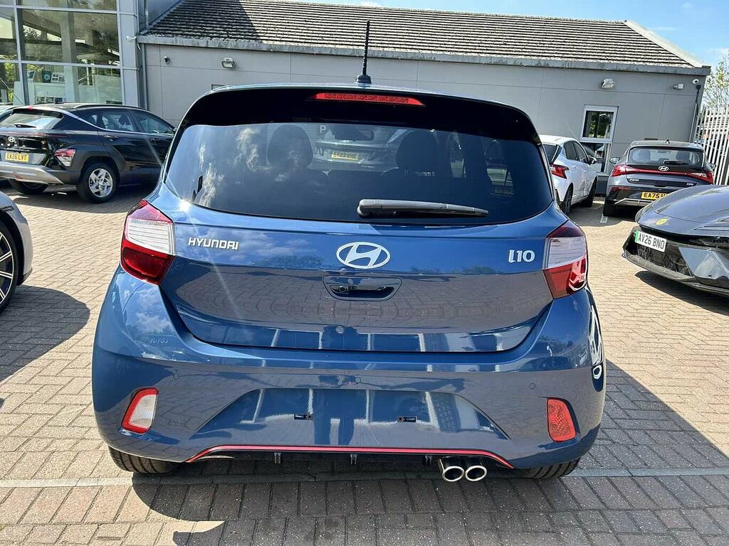 Hyundai I10 1.0T 90 N Line Nav EJ26SJX Blue #6