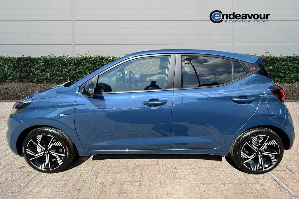 Hyundai I10 1.0T 90 N Line Nav EJ26SJX Blue #4