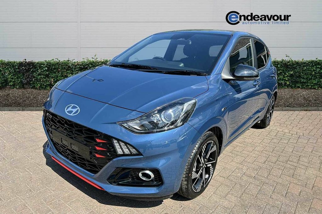 Hyundai I10 1.0T 90 N Line Nav EJ26SJX Blue #3