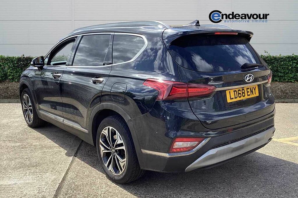 Hyundai Santa Fe 2.2 Crdi Premium Se 4Wd Black #3