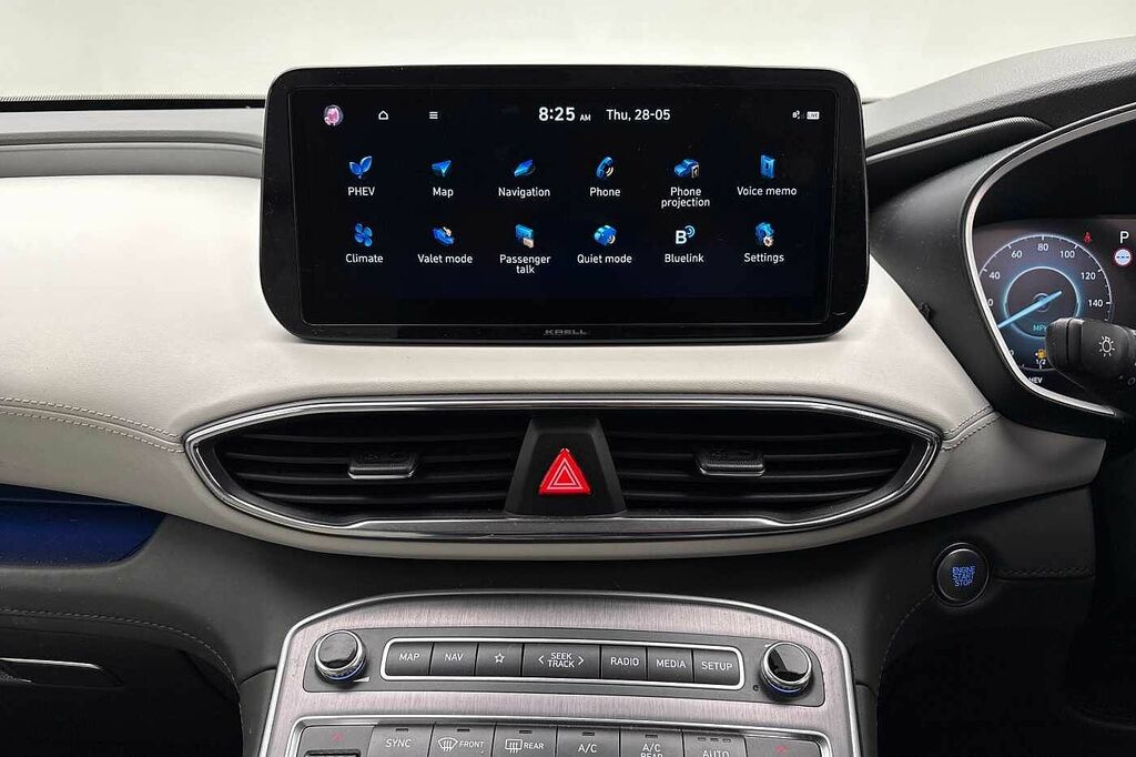 Hyundai Santa Fe 1.6 Tgdi Plug-in Hybrid Ultimate 4Wd Black #5