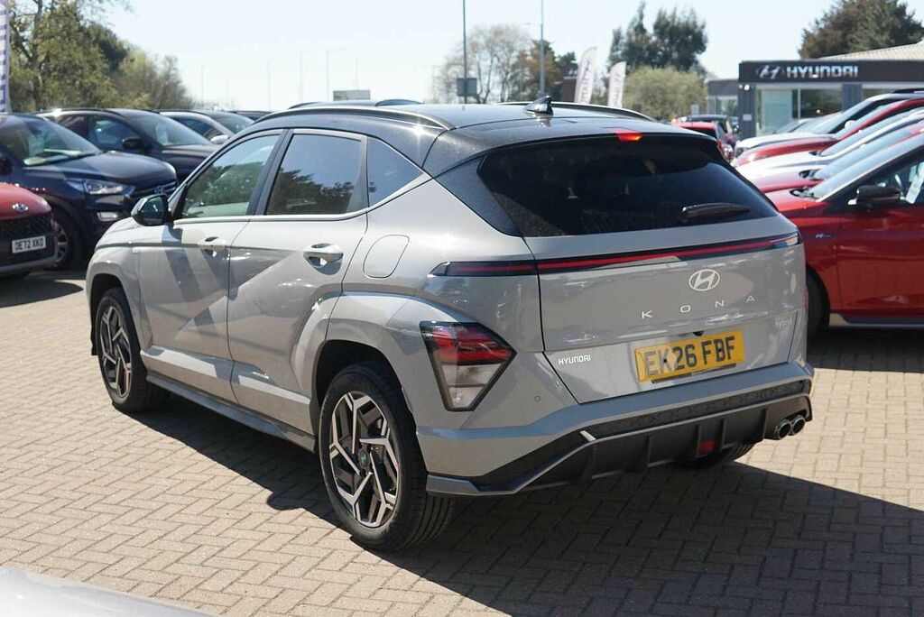 Hyundai Kona 1.6 Hybrid 129 N Line Dct Grey #3