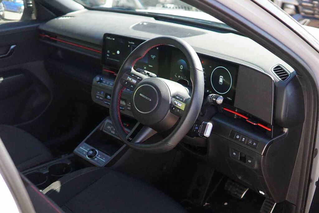 Hyundai Kona 1.6 Hybrid 129 N Line Dct Grey #6