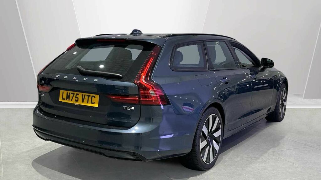 Volvo V90 Plus, T6 Awd Plug-in Hybrid, Dark LM75VTC Blue #2