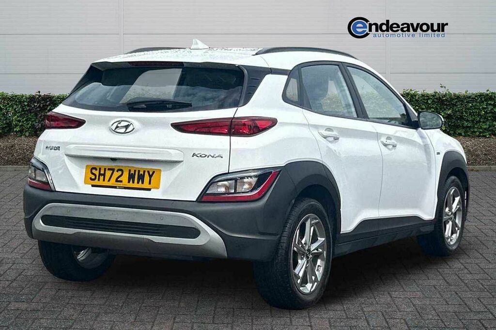Hyundai Kona 1.0 Tgdi 48V Mhev Se Connect SH72WWY White #3
