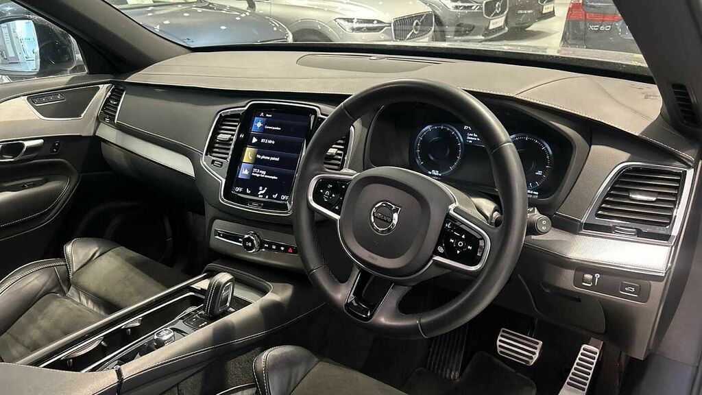 Volvo XC90 R-design, B5 Awd Mild Hybrid, 7 Seats Grey #4