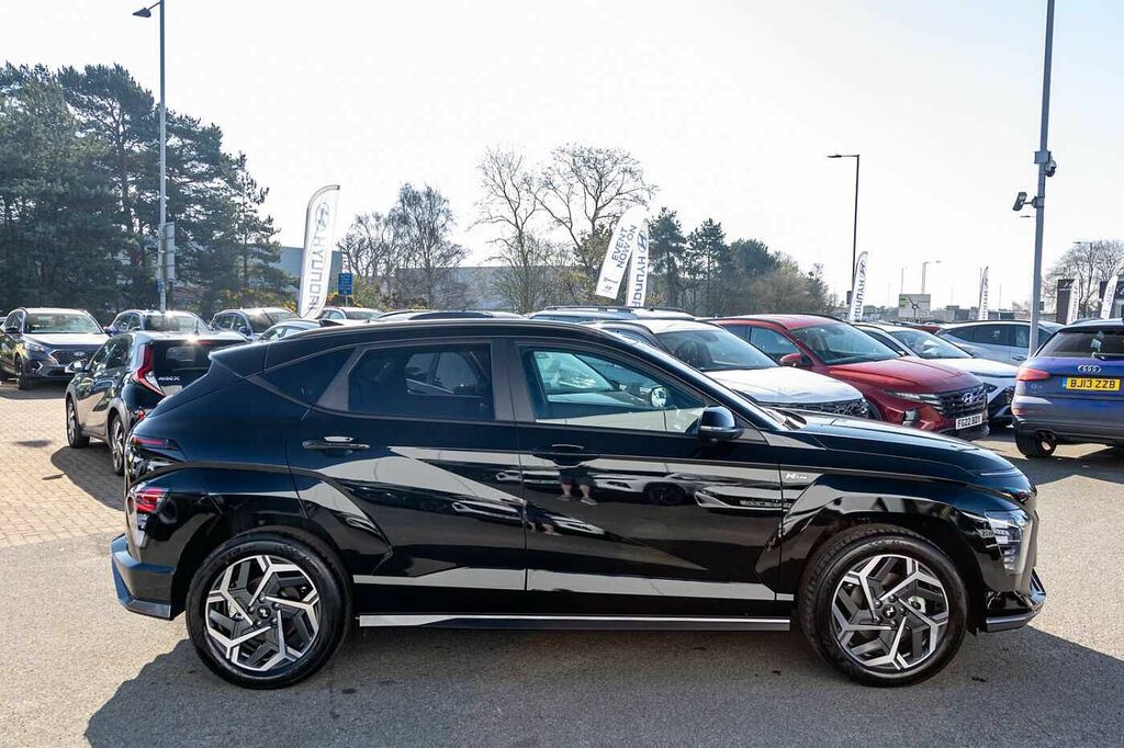 Hyundai Kona 1.6 Hybrid 138 N Line S Dct Black #4