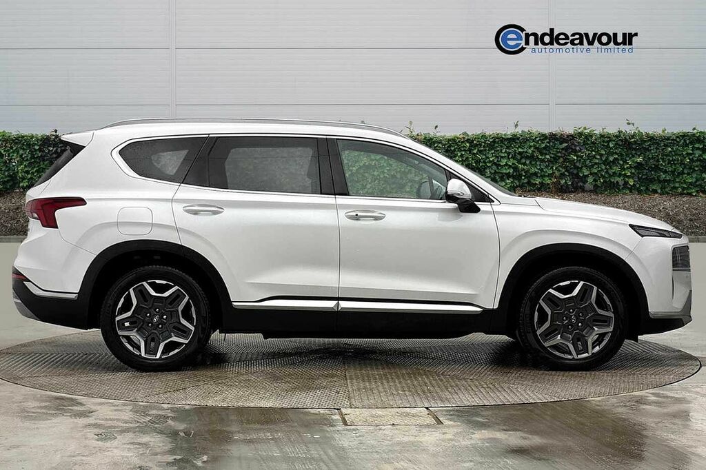Hyundai Santa Fe 1.6 Tgdi Plug-in Hybrid Ultimate 4Wd White #4