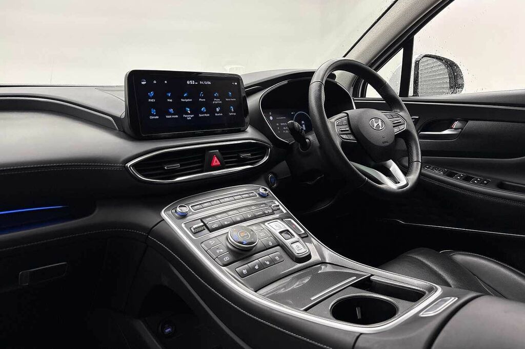 Hyundai Santa Fe 1.6 Tgdi Plug-in Hybrid Ultimate 4Wd White #2