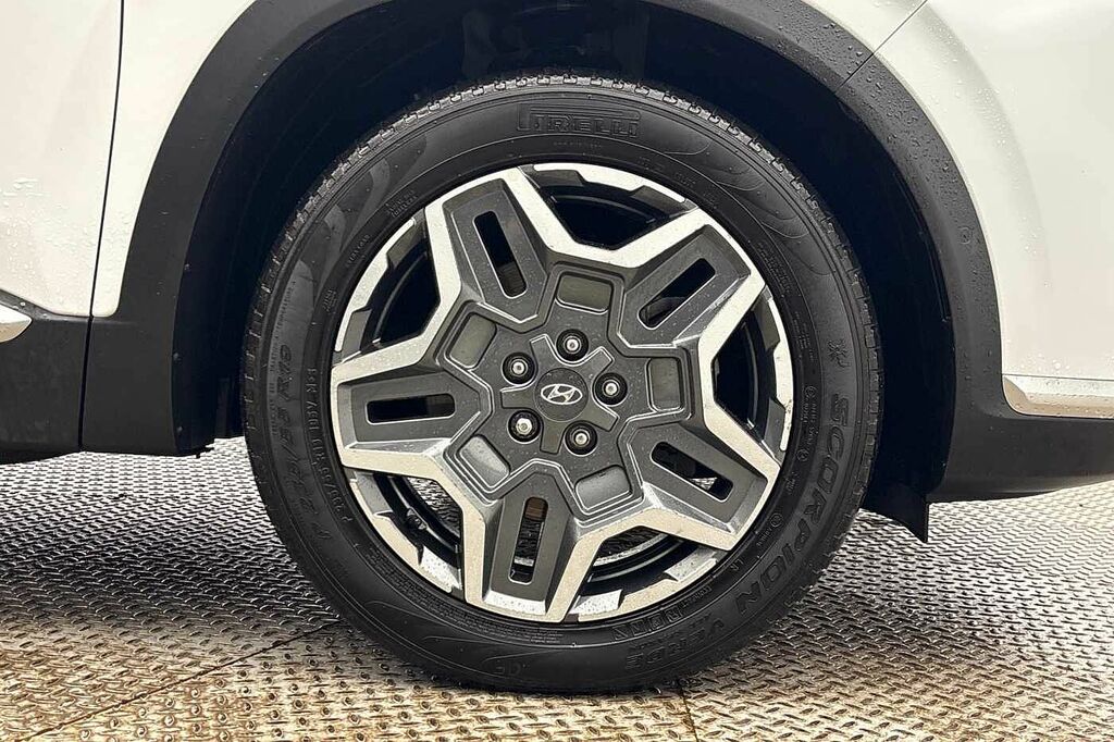 Hyundai Santa Fe 1.6 Tgdi Plug-in Hybrid Ultimate 4Wd White #5