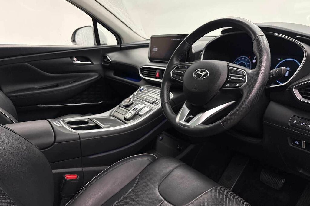 Hyundai Santa Fe 1.6 Tgdi Plug-in Hybrid Ultimate 4Wd White #6
