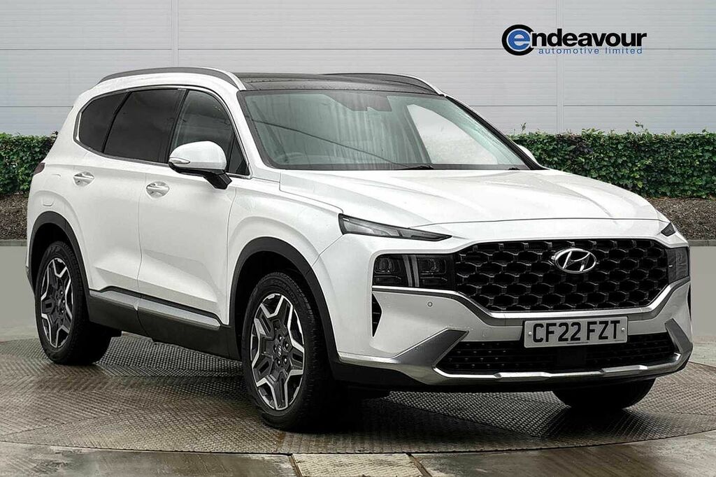 Hyundai Santa Fe 1.6 Tgdi Plug-in Hybrid Ultimate 4Wd White