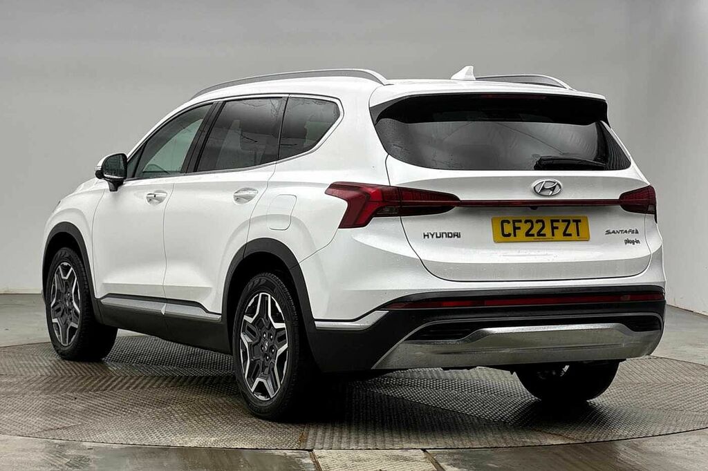 Hyundai Santa Fe 1.6 Tgdi Plug-in Hybrid Ultimate 4Wd White #3