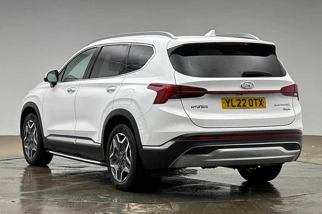 Hyundai Santa Fe 1.6 Tgdi Plug-in Hybrid Ultimate 4Wd White #3