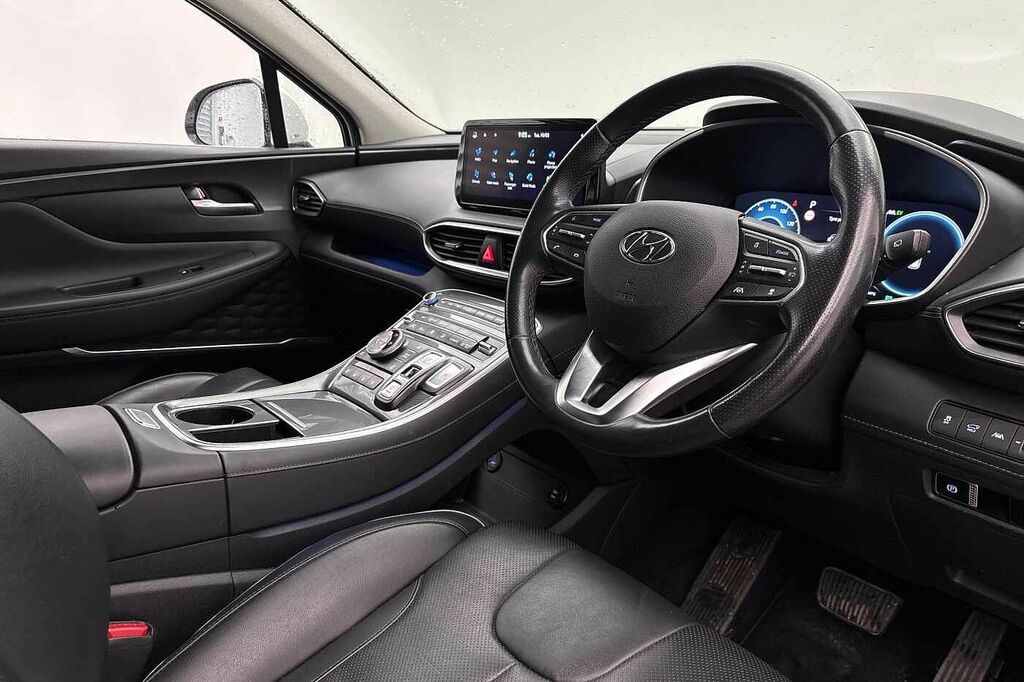 Hyundai Santa Fe 1.6 Tgdi Plug-in Hybrid Ultimate 4Wd White #6