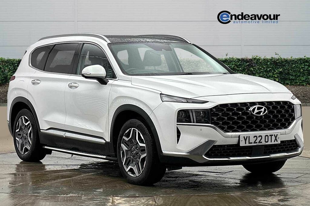 Hyundai Santa Fe 1.6 Tgdi Plug-in Hybrid Ultimate 4Wd White