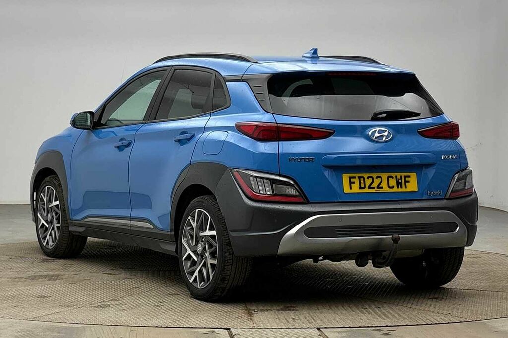 Hyundai Kona 1.6 Gdi Hybrid Premium Dct Blue #3