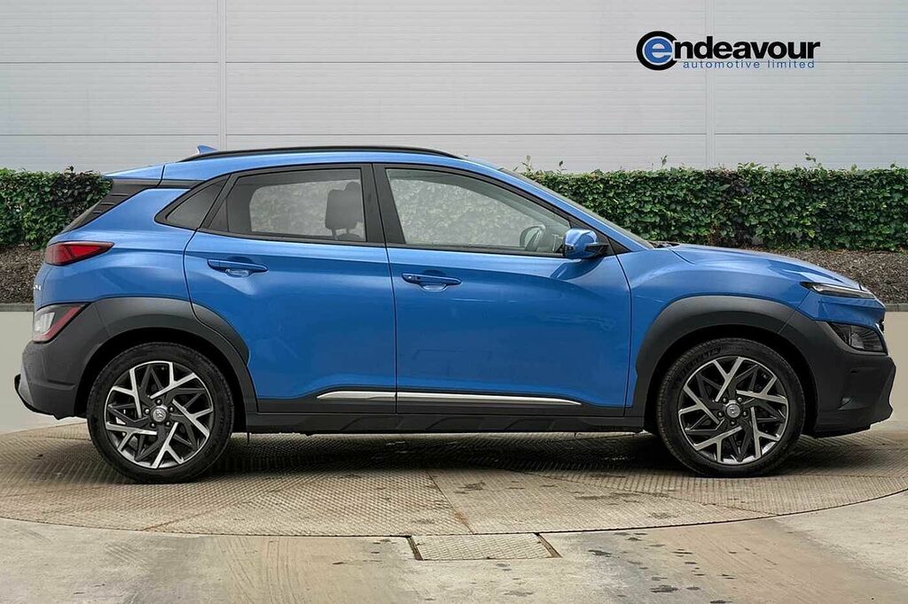 Hyundai Kona 1.6 Gdi Hybrid Premium Dct Blue #4