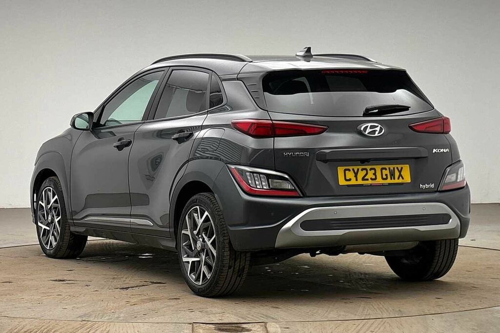Hyundai Kona 1.6 Gdi Hybrid Premium Dct Grey #3