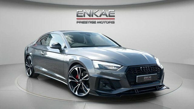 Audi A5 2022 2.0 Tfsi 35 Black Edition Coupe S Grey