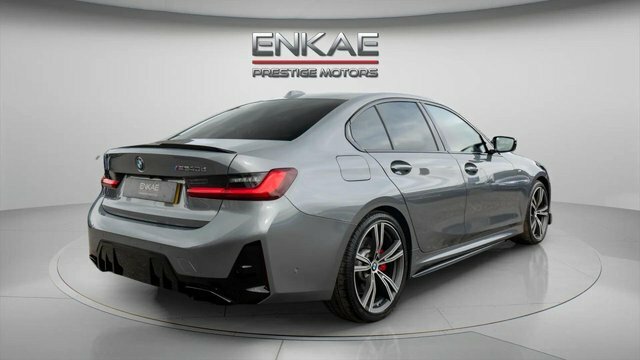 BMW 3 Series 2022 3.0 M340d Mht Saloon Hybrid X PO72UKK Grey #4