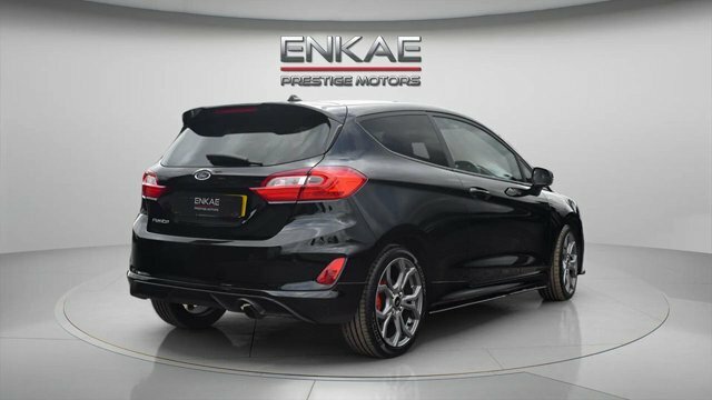 Ford Fiesta 2018 1.0T Ecoboost St-line X Hatchback BJ18DVU Black #6