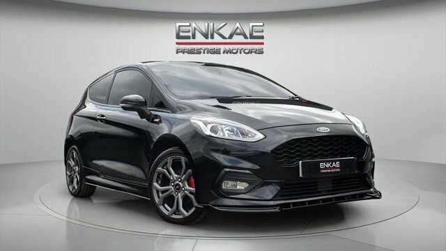 Ford Fiesta 2018 1.0T Ecoboost St-line X Hatchback BJ18DVU Black #2