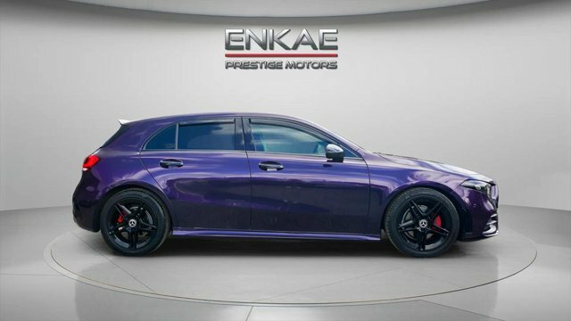 Mercedes-Benz A Class 2019 1.5 A180d Amg Line Premium Hatchback Di WX19OUN Purple #3