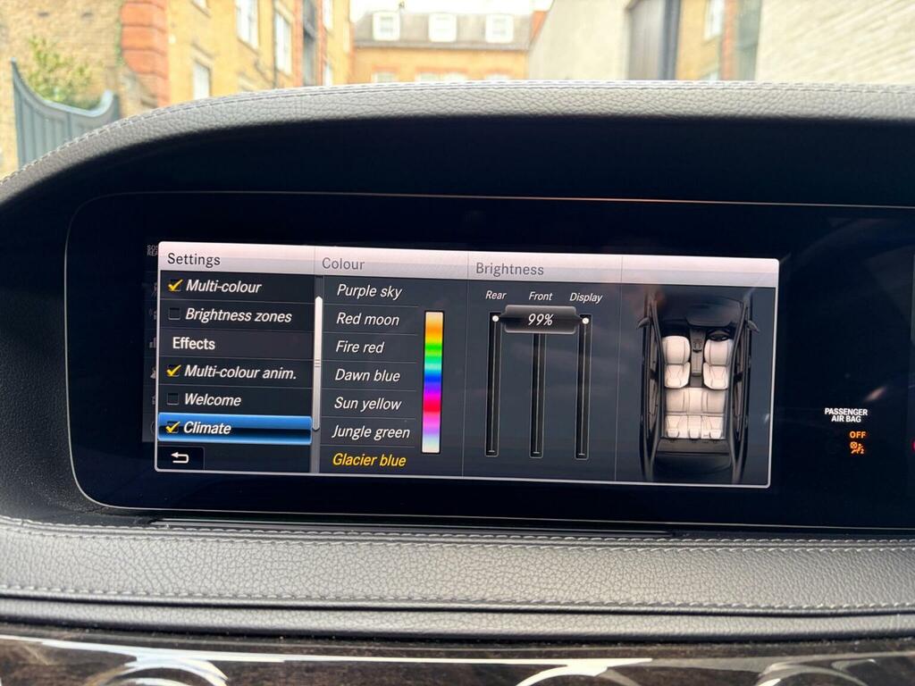 Mercedes-Benz S Class S350d L Amg Line 9G-tronic Black #40