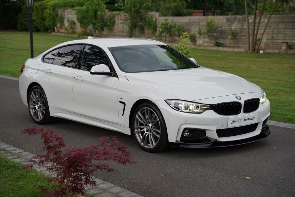 BMW 4 Series Gran Coupe M Sport White