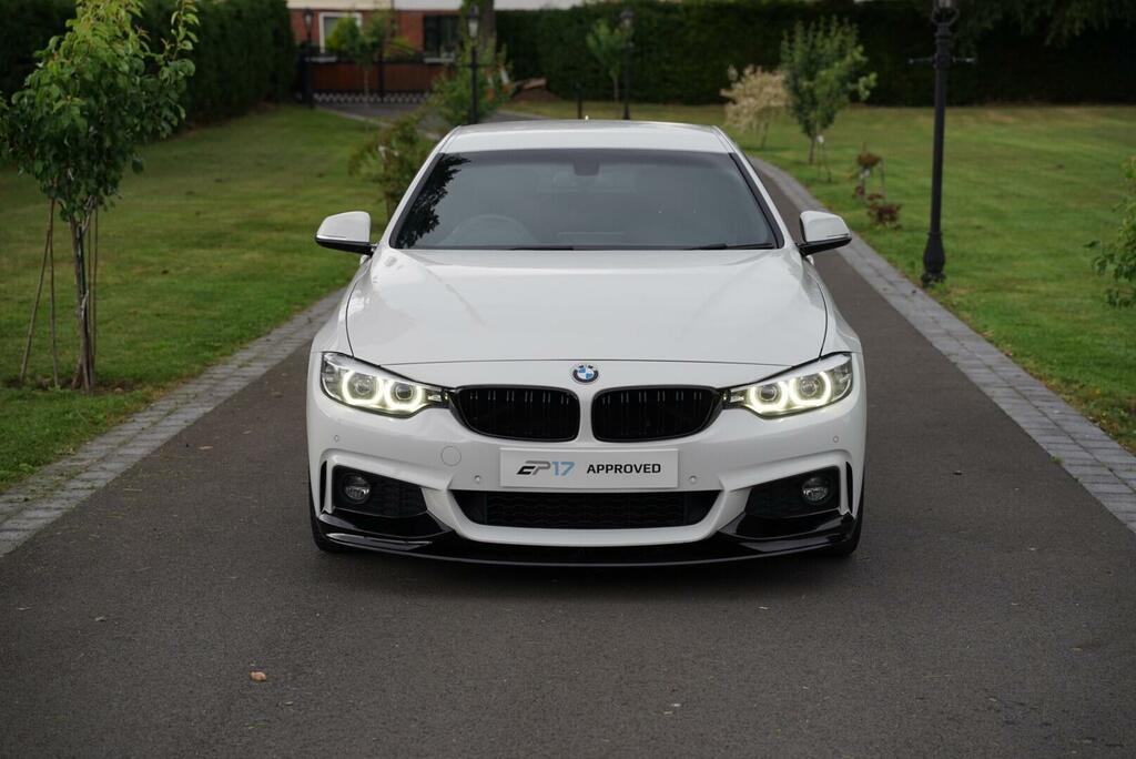 BMW 4 Series Gran Coupe M Sport White #2