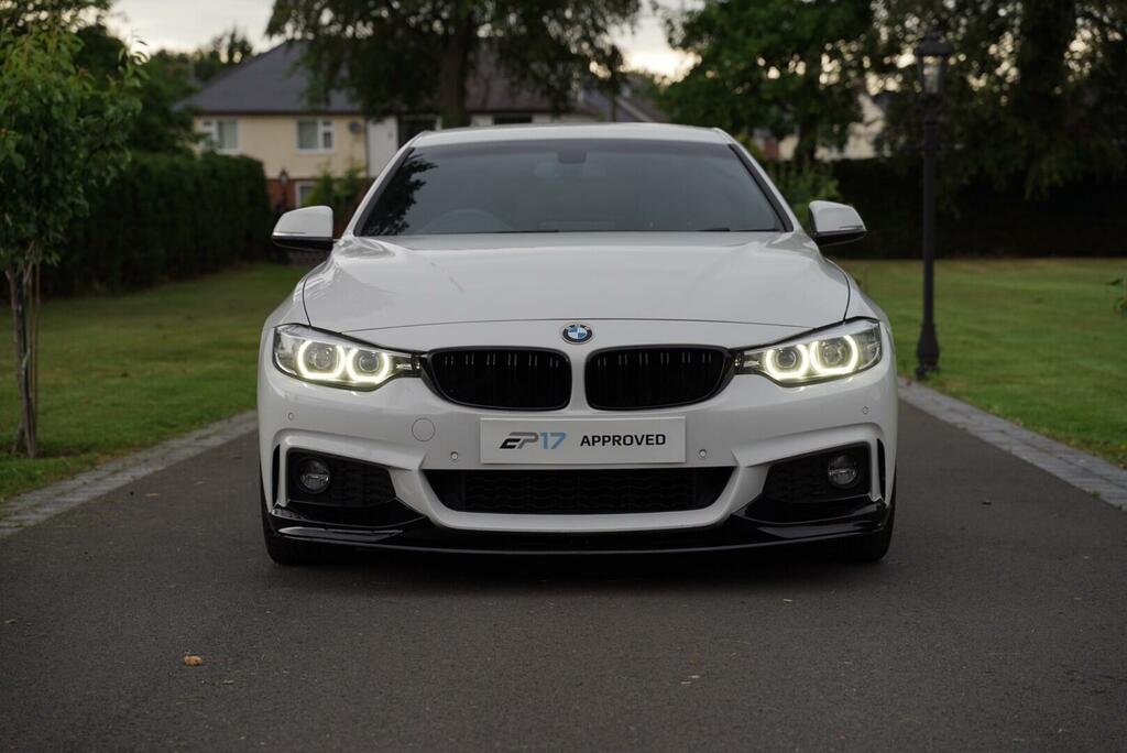 BMW 4 Series Gran Coupe M Sport White #5